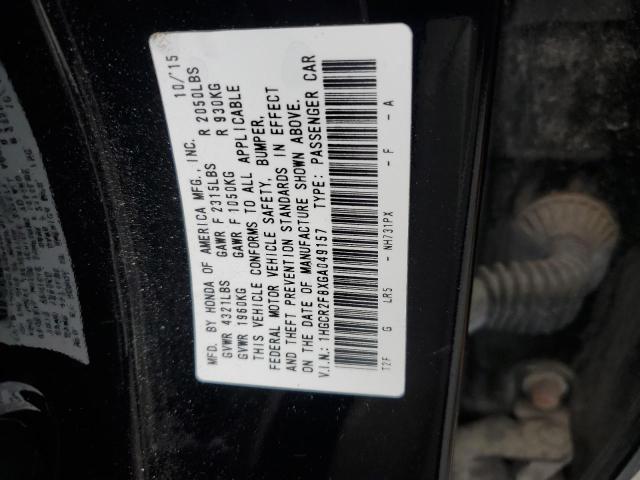 Photo 11 VIN: 1HGCR2F8XGA049157 - HONDA ACCORD 