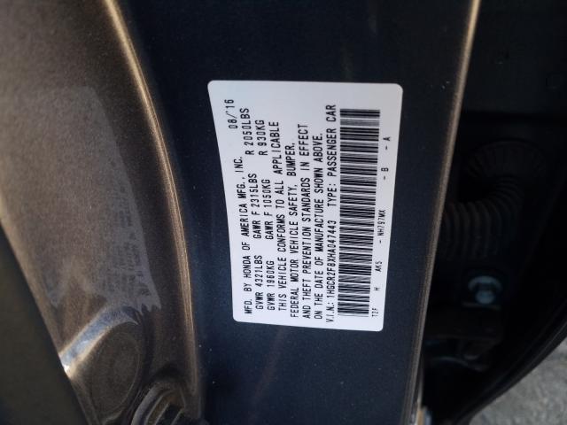 Photo 9 VIN: 1HGCR2F8XHA047443 - HONDA ACCORD EXL 