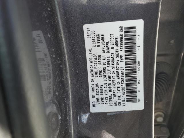 Photo 12 VIN: 1HGCR2F8XHA258187 - HONDA ACCORD EXL 