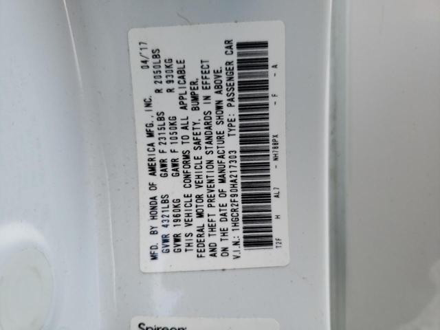 Photo 11 VIN: 1HGCR2F90HA217303 - HONDA ACCORD EXL 