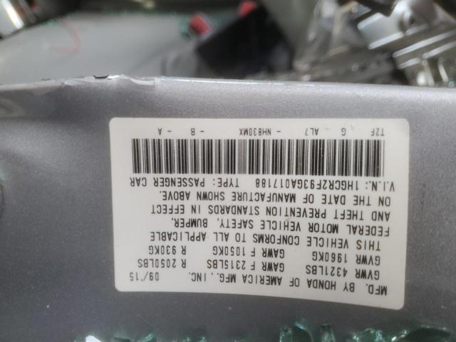 Photo 12 VIN: 1HGCR2F93GA017188 - HONDA ACCORD 