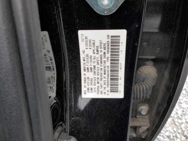 Photo 11 VIN: 1HGCR2F94GA040706 - HONDA ACCORD EXL 