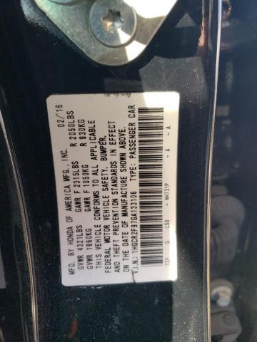 Photo 12 VIN: 1HGCR2F97GA133106 - HONDA ACCORD 