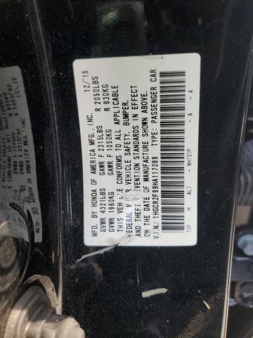 Photo 12 VIN: 1HGCR2F99HA117099 - HONDA ACCORD EXL 