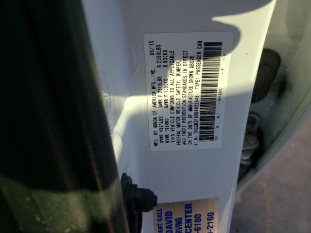 Photo 9 VIN: 1HGCR2F9XGA022646 - HONDA ACCORD EXL 