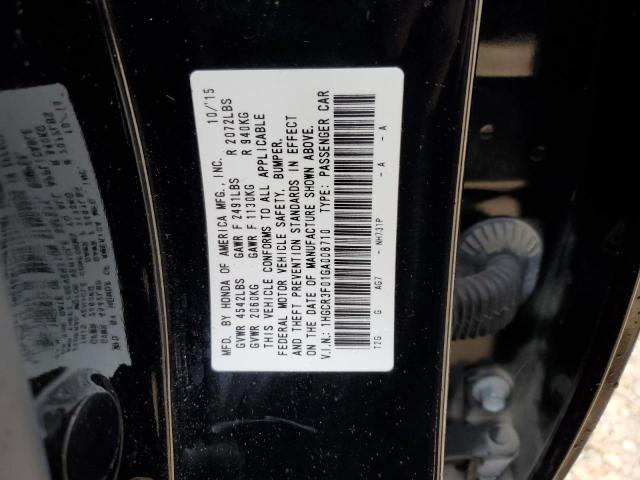 Photo 11 VIN: 1HGCR3F01GA008710 - HONDA ACCORD 