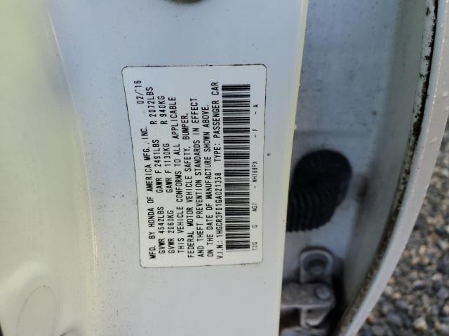 Photo 11 VIN: 1HGCR3F01GA021358 - HONDA ACCORD EXL 