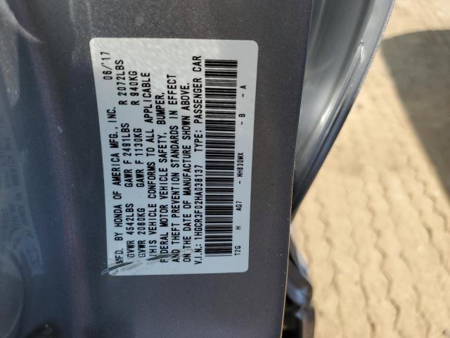 Photo 11 VIN: 1HGCR3F02HA038137 - HONDA ACCORD EXL 