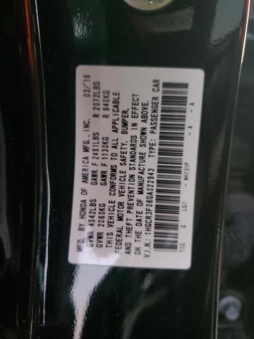 Photo 11 VIN: 1HGCR3F06GA022943 - HONDA ACCORD EXL 