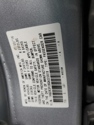 Photo 11 VIN: 1HGCR3F09GA020619 - HONDA ACCORD 