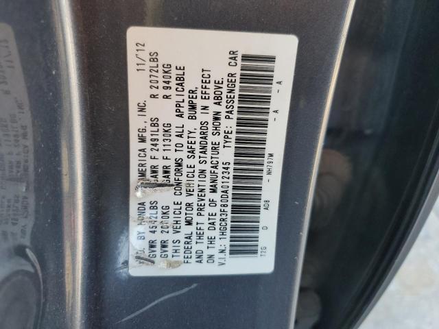 Photo 12 VIN: 1HGCR3F80DA012345 - HONDA ACCORD EXL 