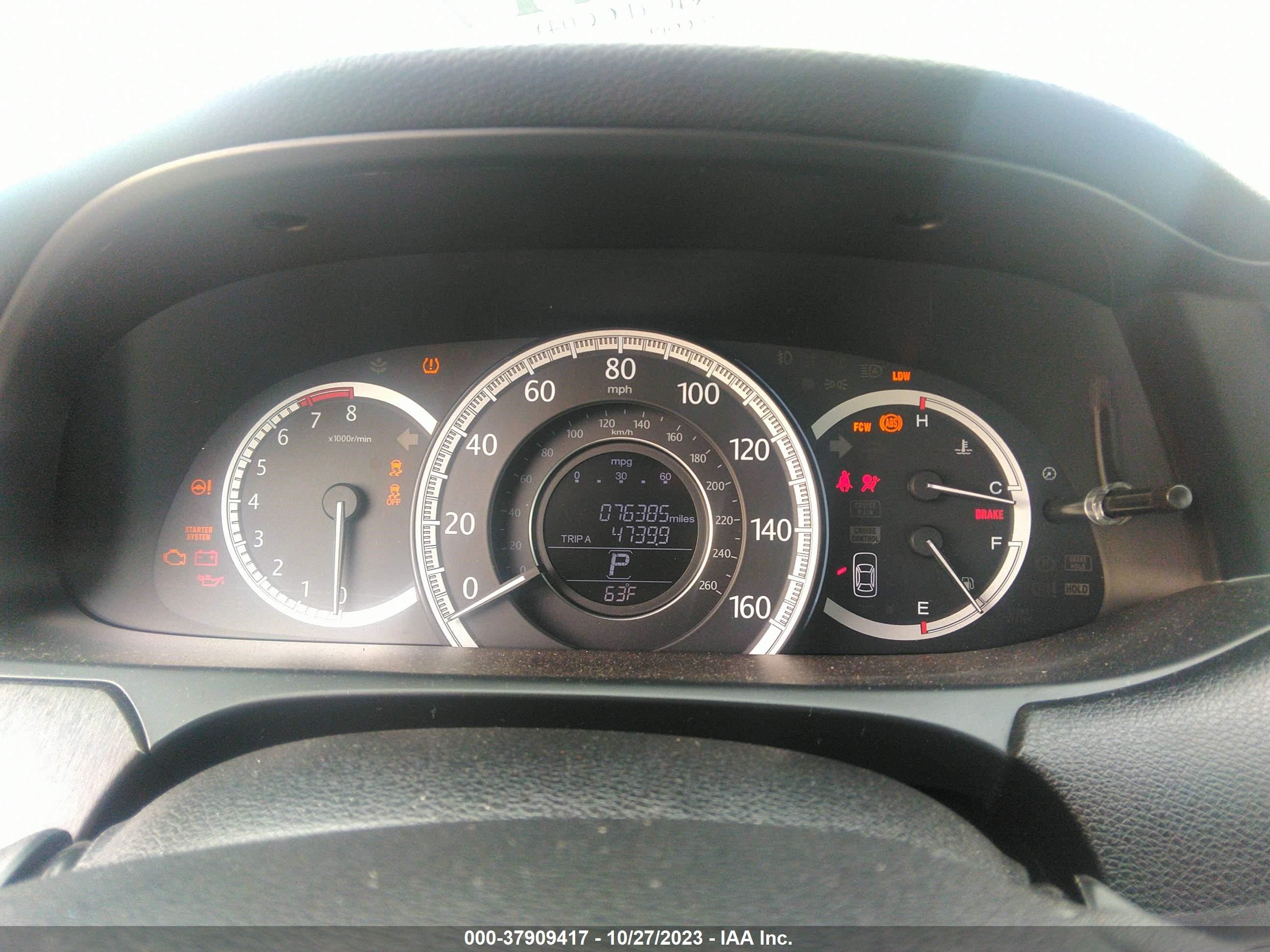 Photo 6 VIN: 1HGCR3F80DA020820 - HONDA ACCORD 