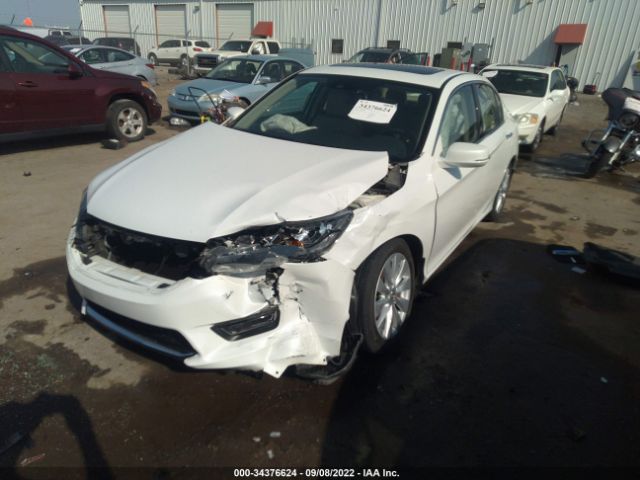 Photo 1 VIN: 1HGCR3F80EA002416 - HONDA ACCORD SEDAN 