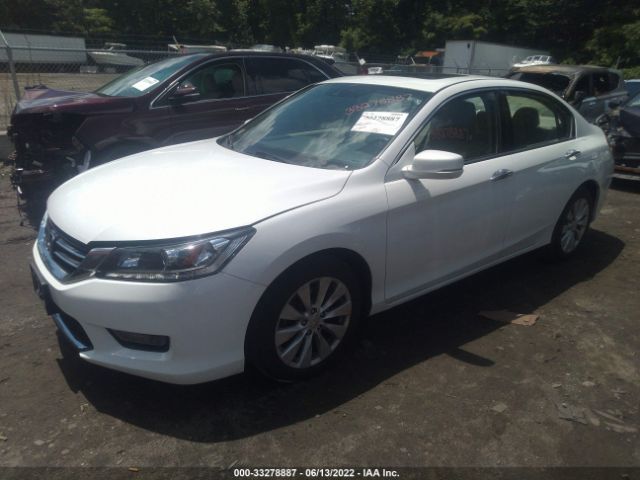 Photo 1 VIN: 1HGCR3F80EA004702 - HONDA ACCORD SEDAN 