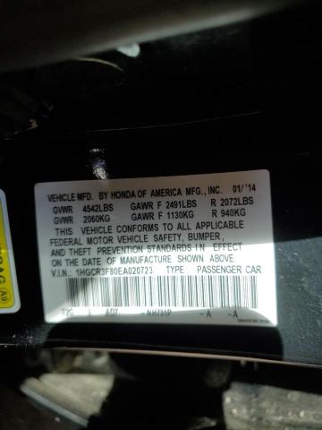 Photo 11 VIN: 1HGCR3F80EA020723 - HONDA ACCORD EXL 