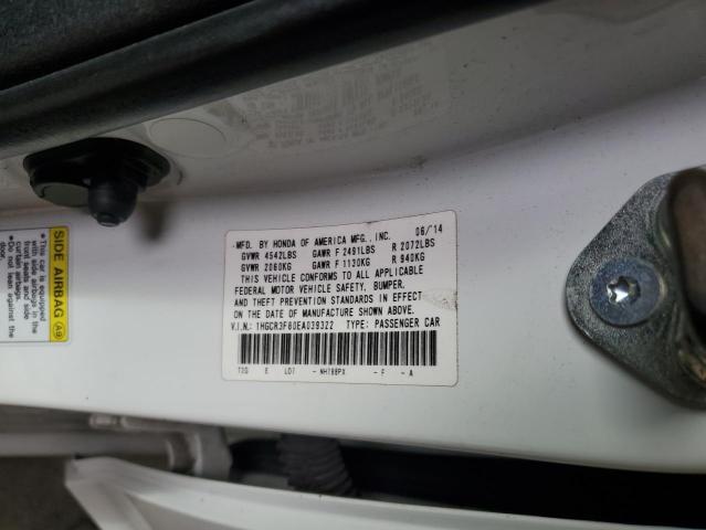 Photo 11 VIN: 1HGCR3F80EA039322 - HONDA ACCORD EXL 