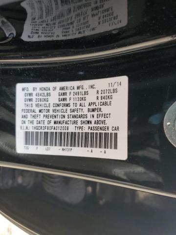 Photo 11 VIN: 1HGCR3F80FA012008 - HONDA ACCORD EXL 