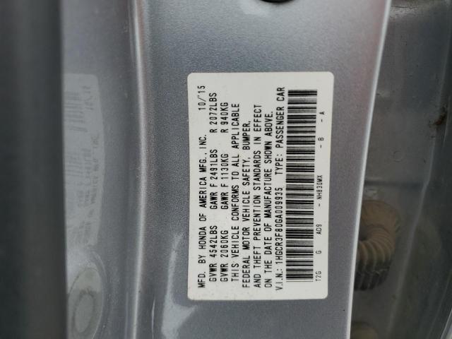 Photo 11 VIN: 1HGCR3F80GA009935 - HONDA ACCORD 