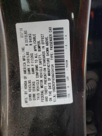 Photo 12 VIN: 1HGCR3F80HA004154 - HONDA ACCORD EXL 