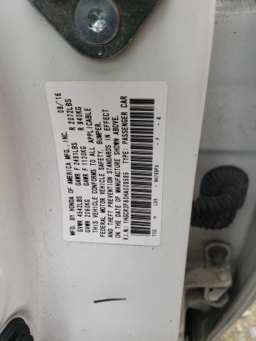 Photo 11 VIN: 1HGCR3F80HA009595 - HONDA ACCORD EXL 