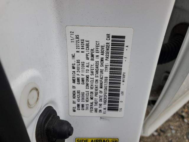 Photo 12 VIN: 1HGCR3F81DA012998 - HONDA ACCORD 