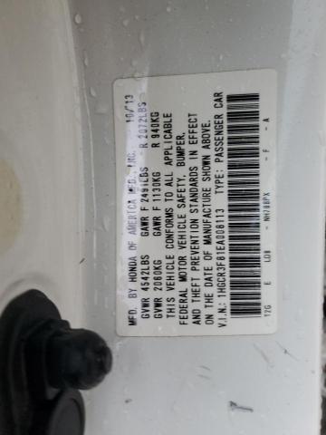 Photo 11 VIN: 1HGCR3F81EA008113 - HONDA ACCORD EXL 