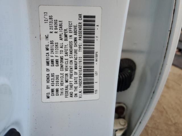 Photo 12 VIN: 1HGCR3F81EA017670 - HONDA ACCORD EXL 