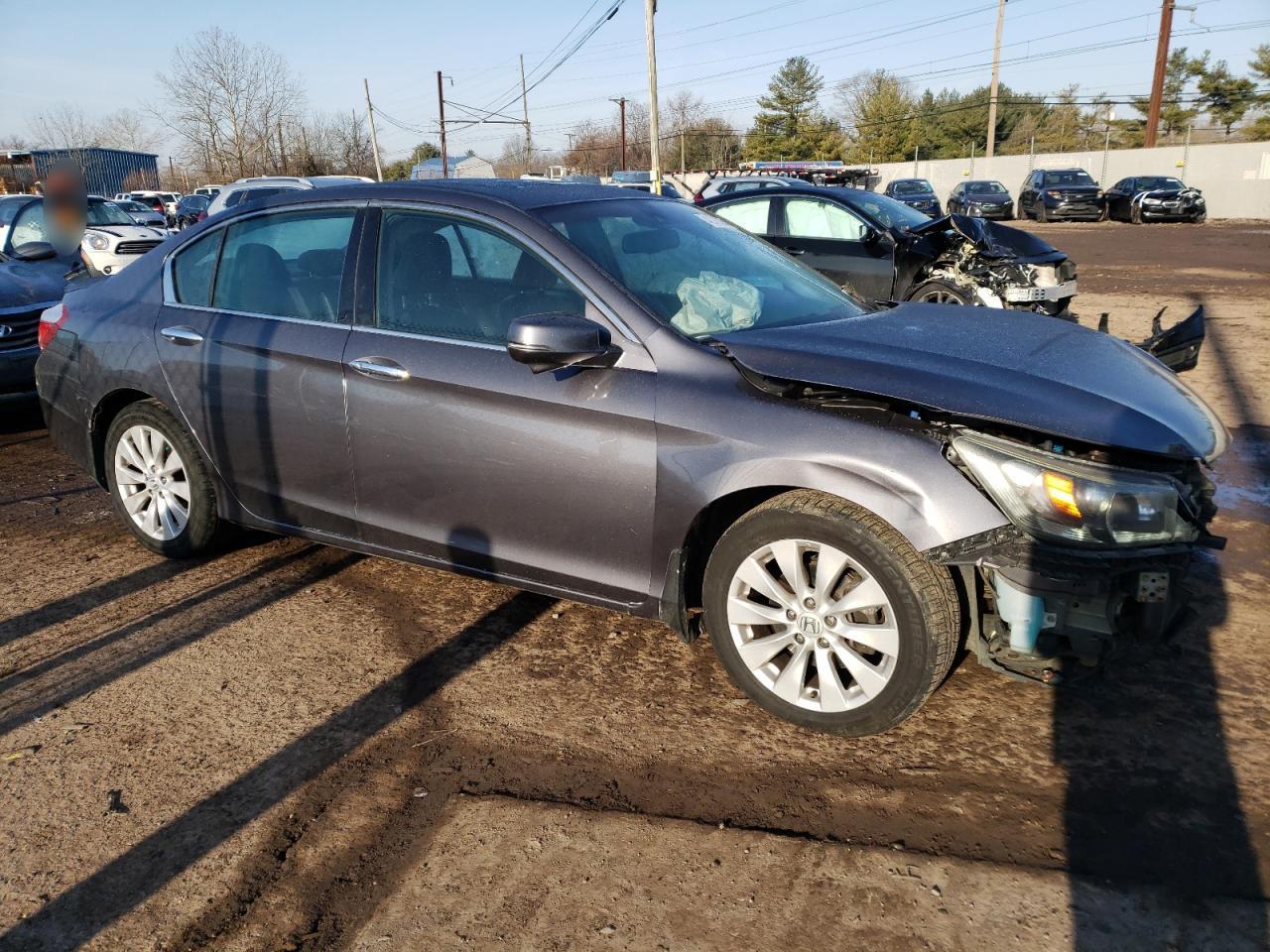 Photo 3 VIN: 1HGCR3F81EA038700 - HONDA ACCORD 