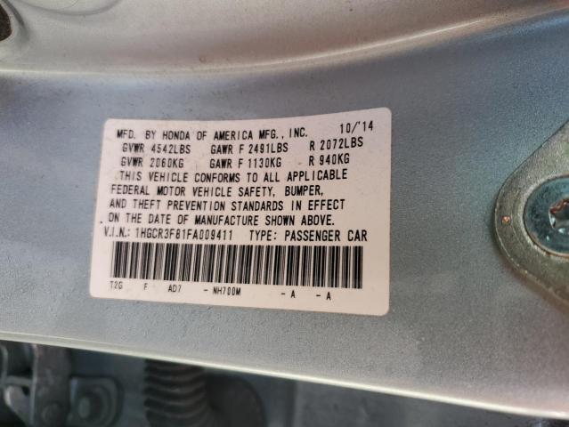 Photo 11 VIN: 1HGCR3F81FA009411 - HONDA ACCORD EXL 