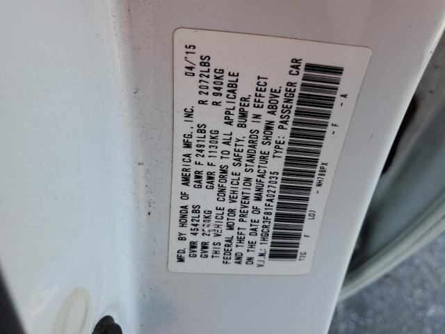 Photo 11 VIN: 1HGCR3F81FA027035 - HONDA ACCORD EXL 