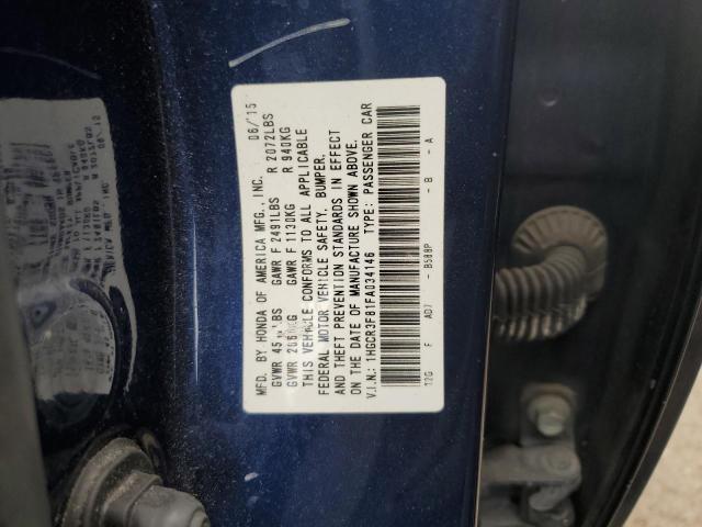 Photo 12 VIN: 1HGCR3F81FA034146 - HONDA ACCORD EXL 