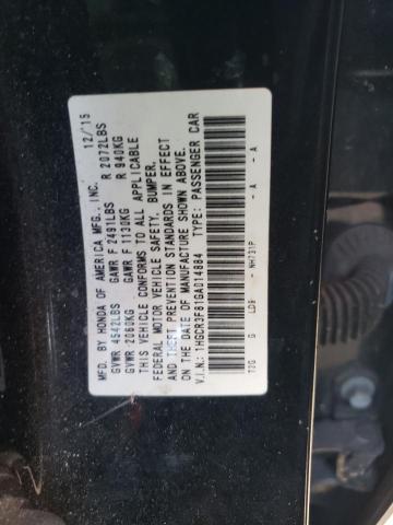 Photo 9 VIN: 1HGCR3F81GA014884 - HONDA ACCORD EXL 