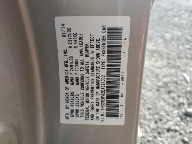 Photo 11 VIN: 1HGCR3F82EA021372 - HONDA ACCORD EXL 