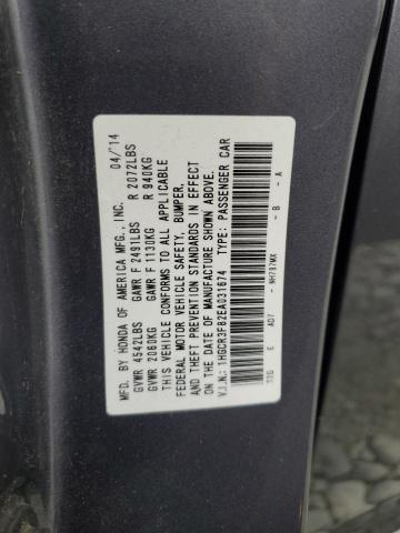 Photo 12 VIN: 1HGCR3F82EA031674 - HONDA ACCORD EXL 