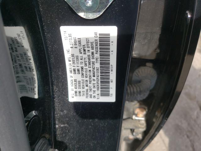 Photo 9 VIN: 1HGCR3F82FA010082 - HONDA ACCORD EXL 