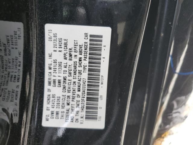 Photo 11 VIN: 1HGCR3F82GA000427 - HONDA ACCORD EXL 