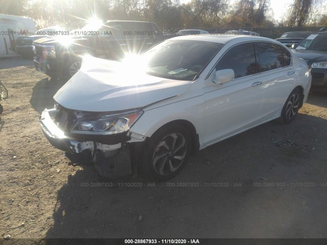 Photo 1 VIN: 1HGCR3F82GA031323 - HONDA ACCORD SEDAN 