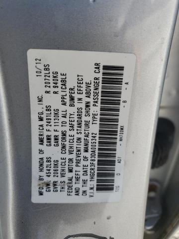 Photo 9 VIN: 1HGCR3F83DA005342 - HONDA ACCORD EXL 