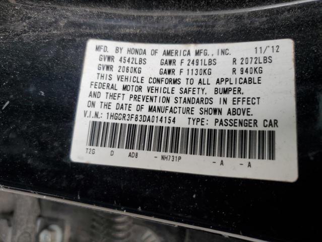 Photo 11 VIN: 1HGCR3F83DA014154 - HONDA ACCORD 