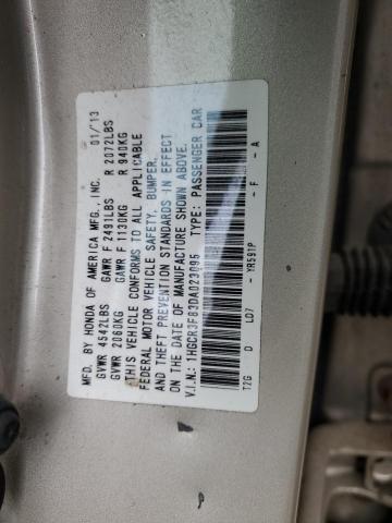 Photo 11 VIN: 1HGCR3F83DA023095 - HONDA ACCORD EXL 