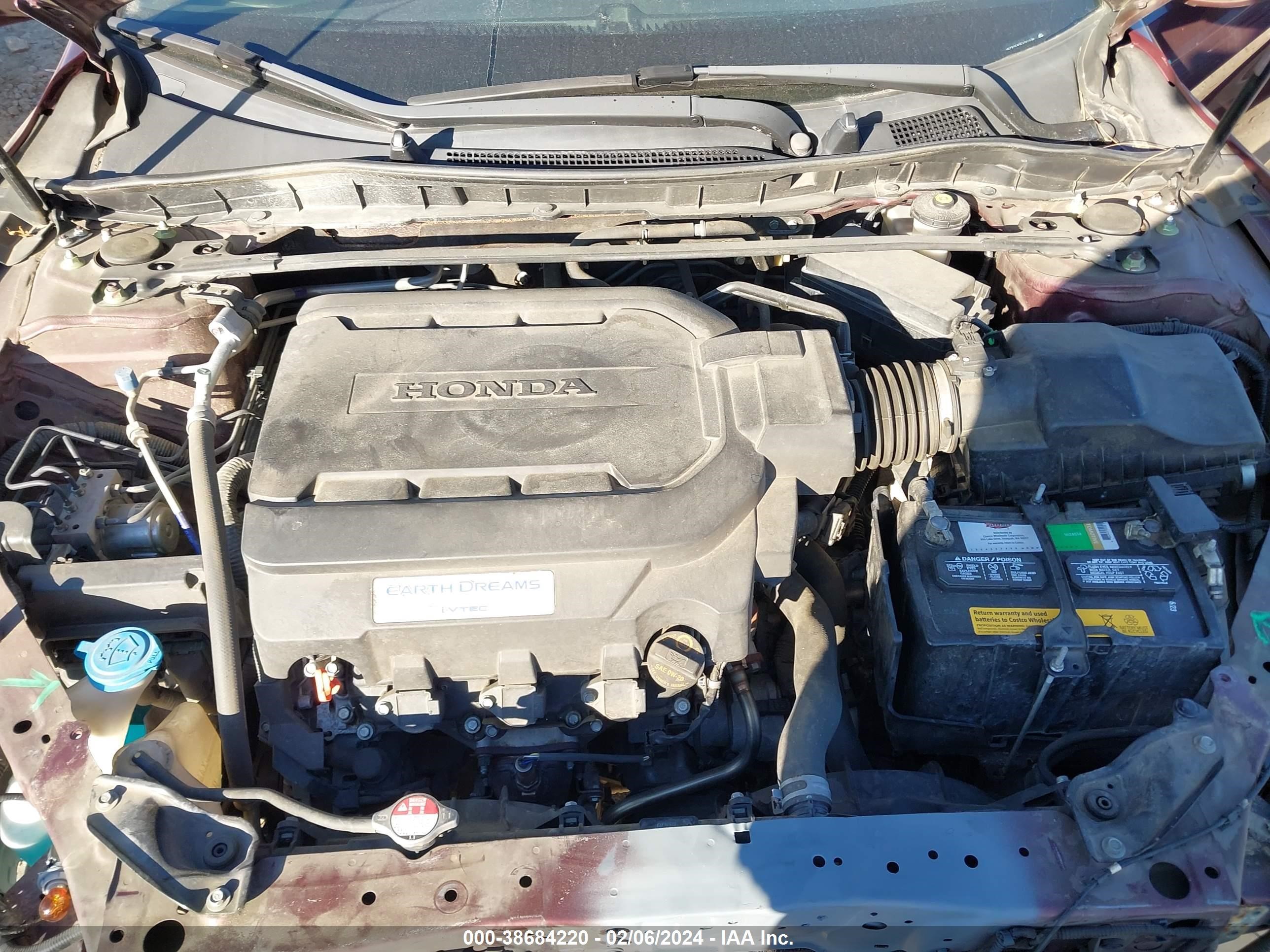 Photo 9 VIN: 1HGCR3F83EA001616 - HONDA ACCORD 