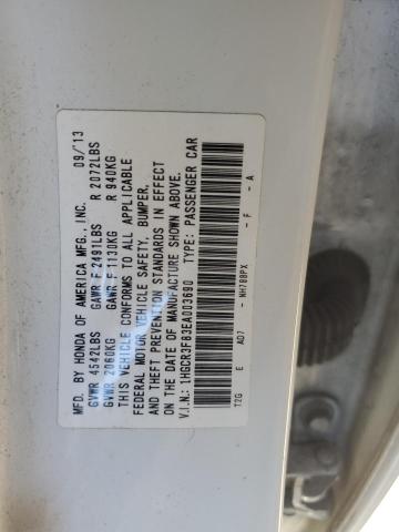 Photo 12 VIN: 1HGCR3F83EA003690 - HONDA ACCORD EXL 