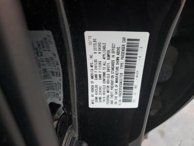 Photo 12 VIN: 1HGCR3F83GA007726 - HONDA ACCORD EXL 