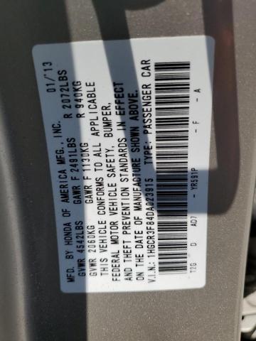 Photo 11 VIN: 1HGCR3F84DA023915 - HONDA ACCORD 