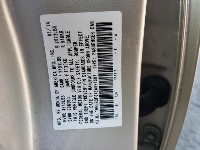 Photo 11 VIN: 1HGCR3F84EA021597 - HONDA ACCORD EXL 