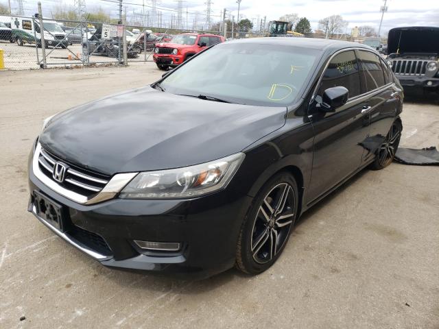 Photo 1 VIN: 1HGCR3F85DA004046 - HONDA ACCORD 