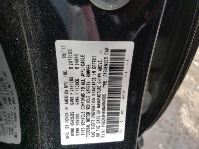 Photo 9 VIN: 1HGCR3F85DA004595 - HONDA ACCORD EXL 