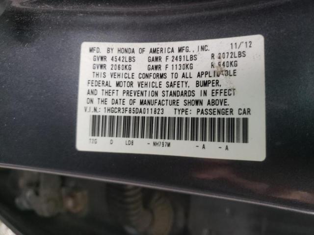 Photo 9 VIN: 1HGCR3F85DA011823 - HONDA ACCORD EXL 