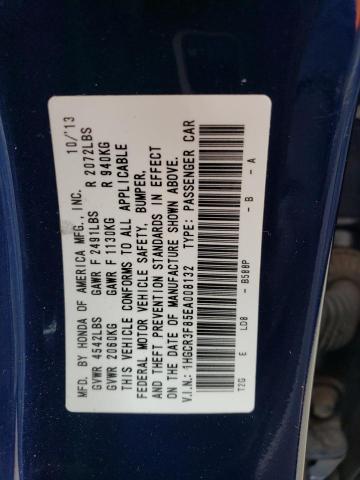 Photo 11 VIN: 1HGCR3F85EA008132 - HONDA ACCORD EXL 