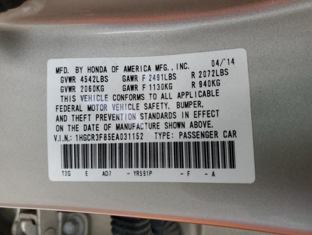 Photo 12 VIN: 1HGCR3F85EA031152 - HONDA ACCORD 